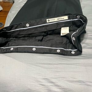 Like new , Haggar black,  classic fit work -dress pants 40x30
